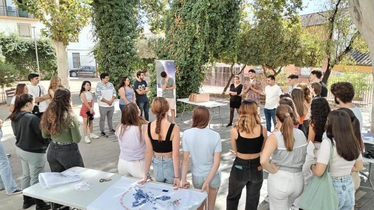 Un grupo de jóvenes, durante un encuentro de organizaciones juveniles, en una imagen de archivo.