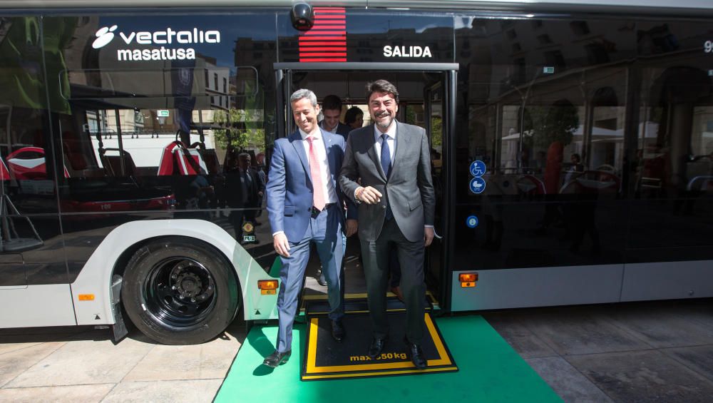 Autobuses híbridos en Alicante