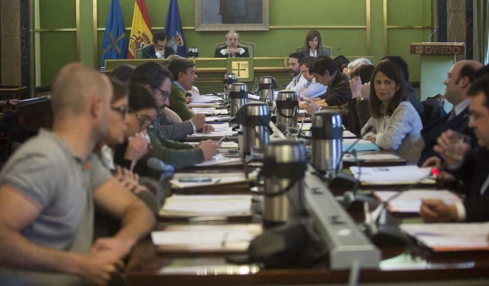 Pleno del Ayuntamiento de Oviedo