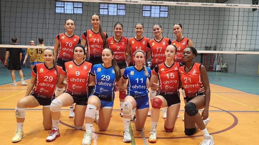 El Ahora Vóley Xàtiva femenino inicia la Copa Comunitat cediendo ante el San Juan de Alicante
