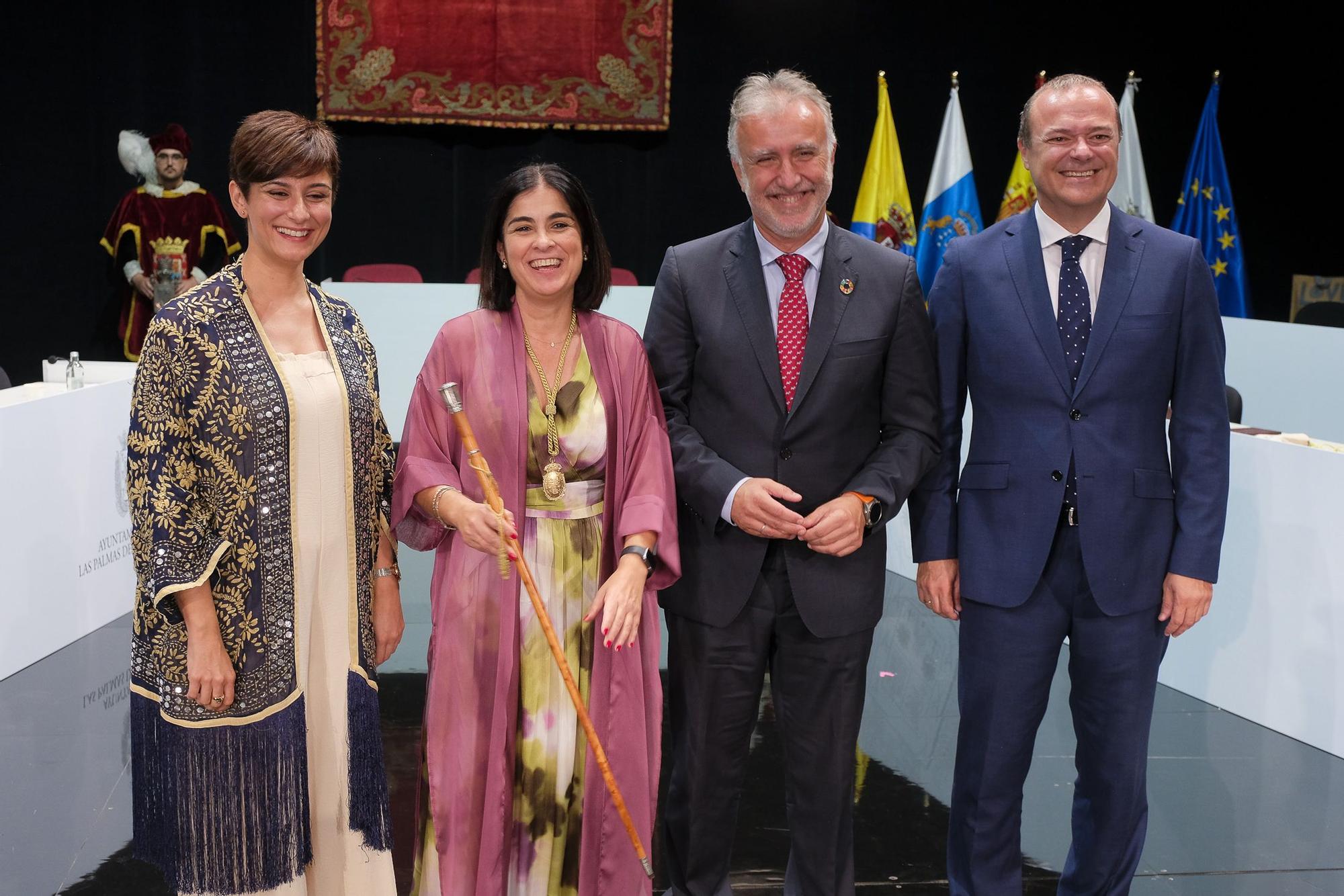 Toma de posesión de Carolina Darias como nueva alcaldesa de Las Palmas de Gran Canaria