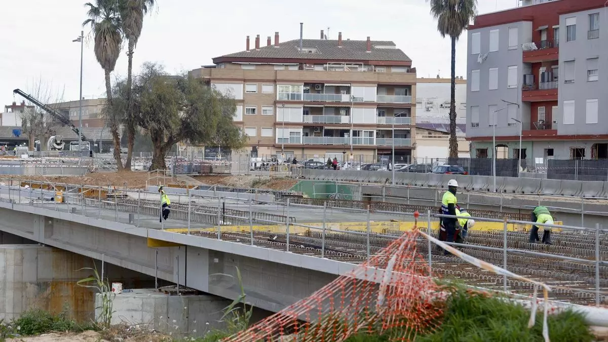 Así avanzan las obras para recuperar el metro en l'Horta Sud