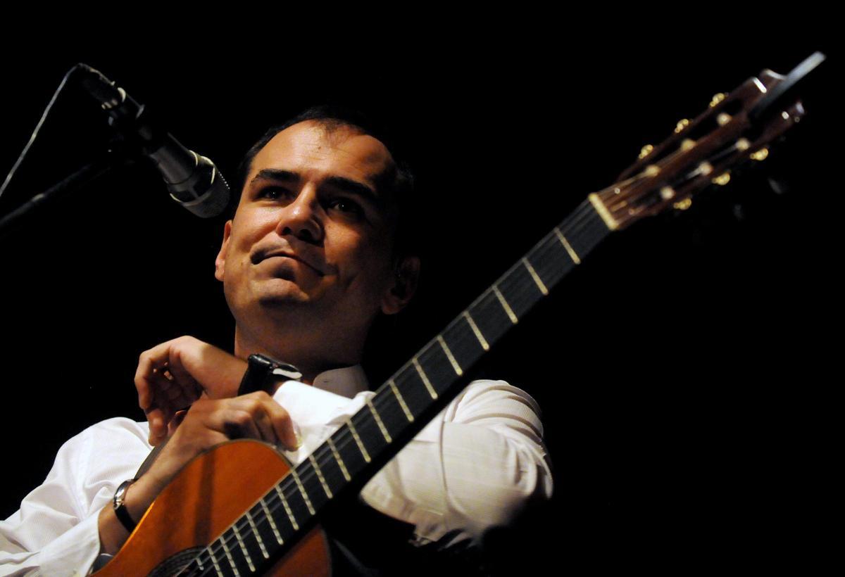 Ismael Serrano en concierto.