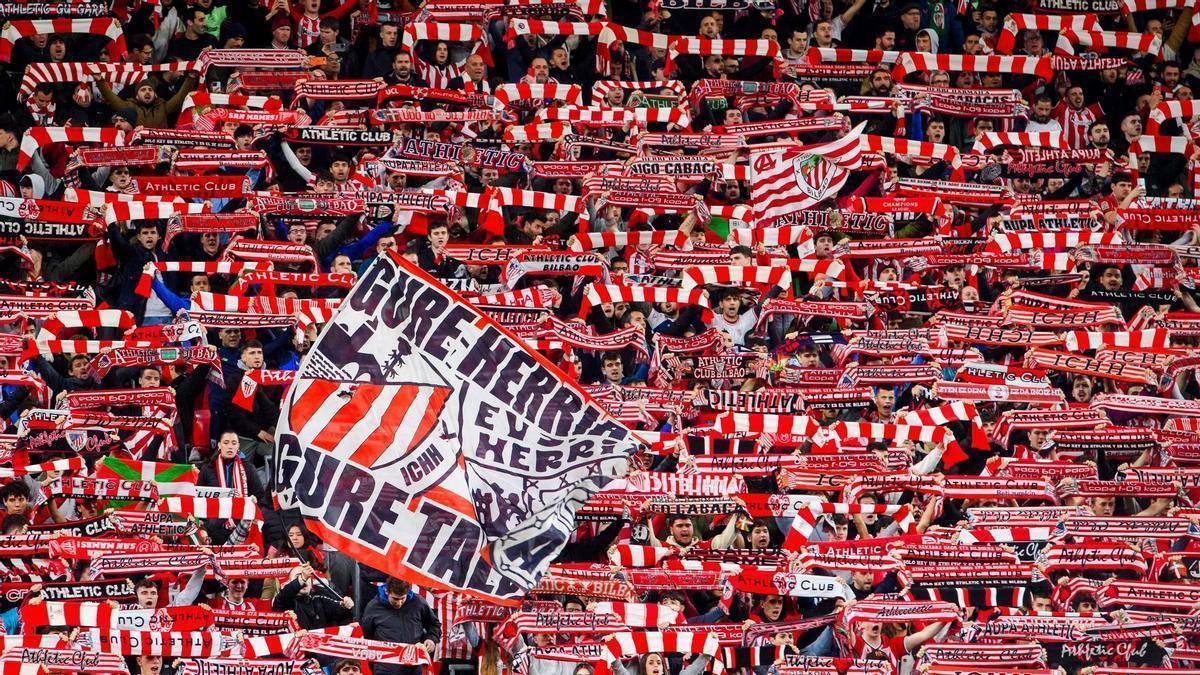En Sevilla se esperan más de 50.000 aficionados del Athletic para la final de Copa