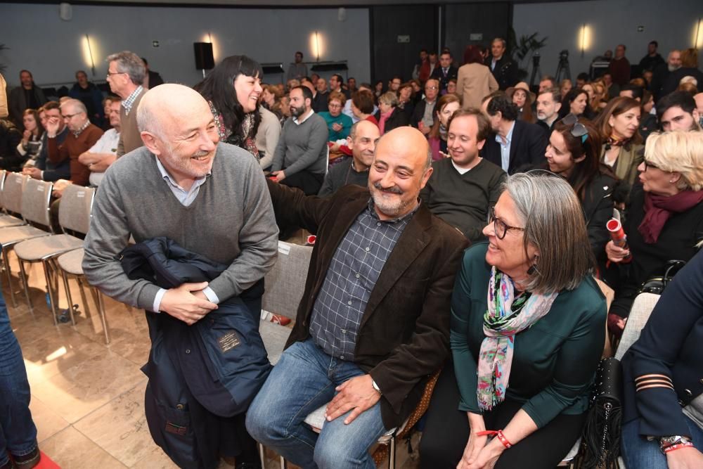 Nadia Calviño, en un acto del PSOE en A Coruña