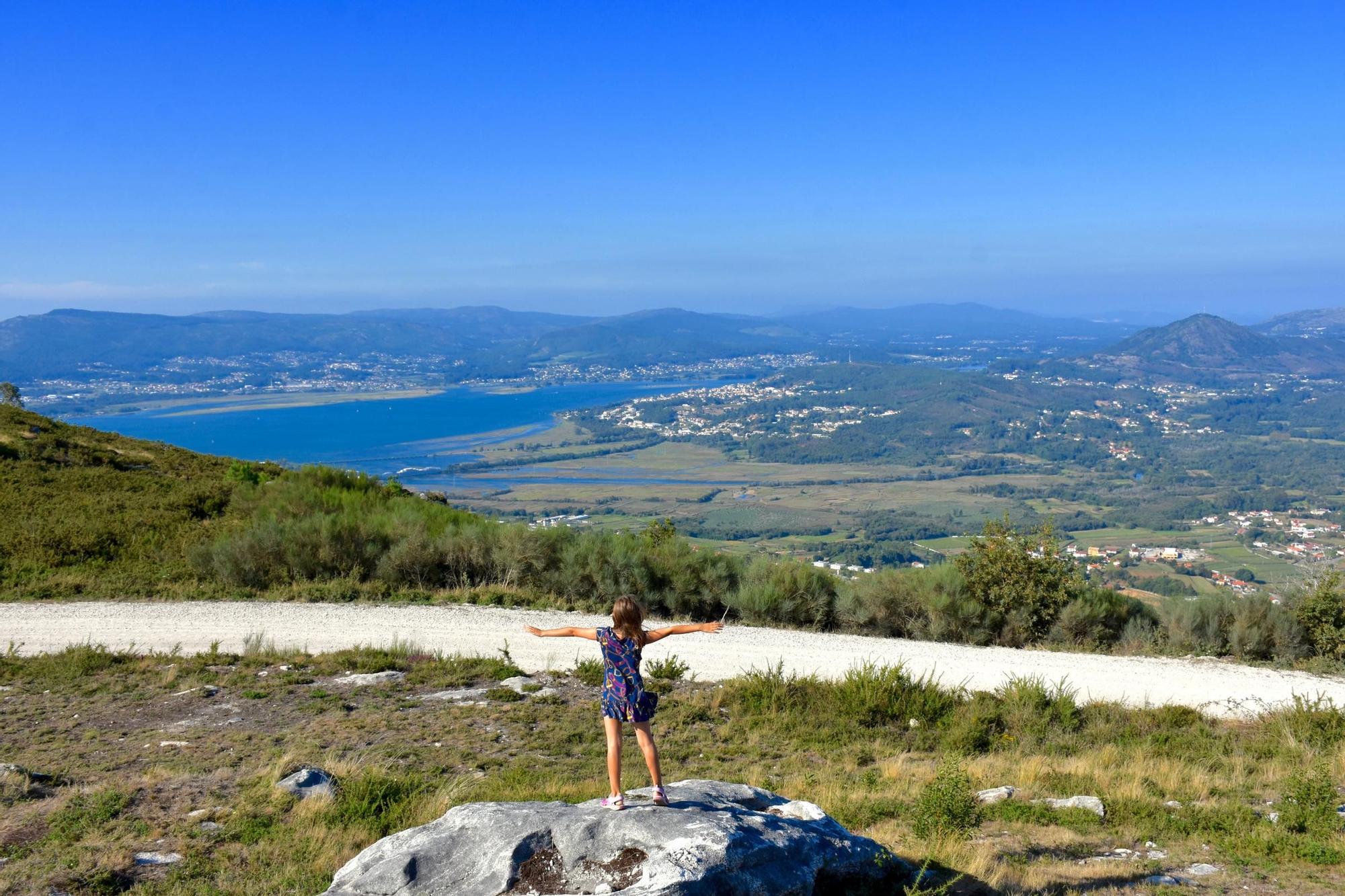 Mirador do Monte de Santo Antão, en Caminha (Portugal).