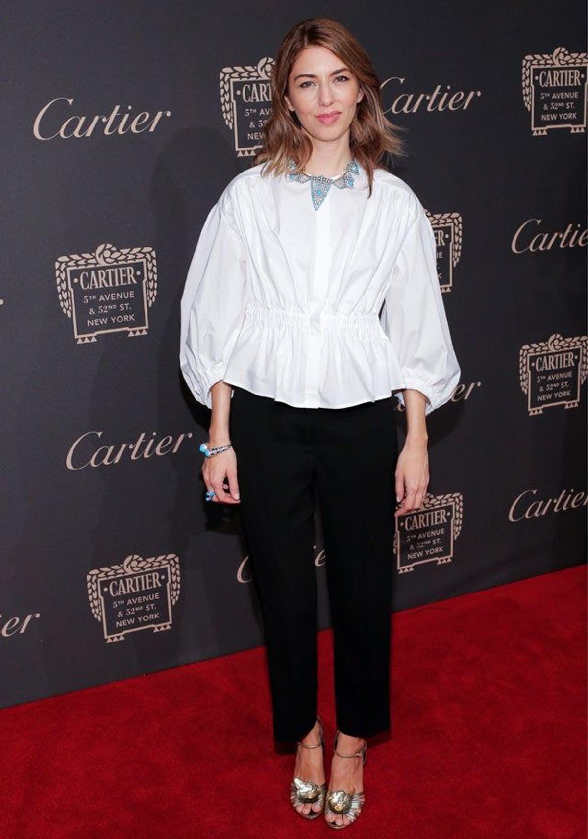 Sofia Coppola, en la fiesta de reapertura de la Maison Cartier de Nueva York.