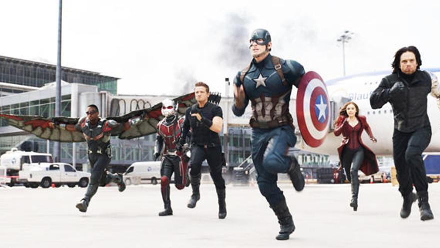 Una imagen de &#039;Capitán América: Civil War&#039;.