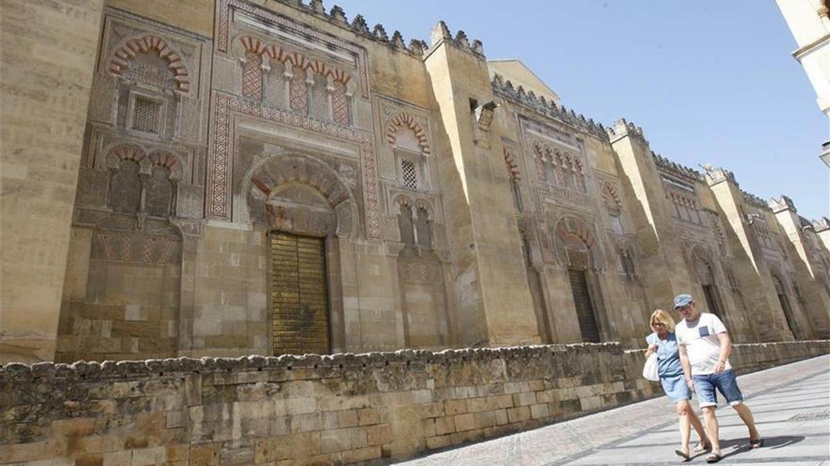 Muro oriental de la Mezquita-Catedral.