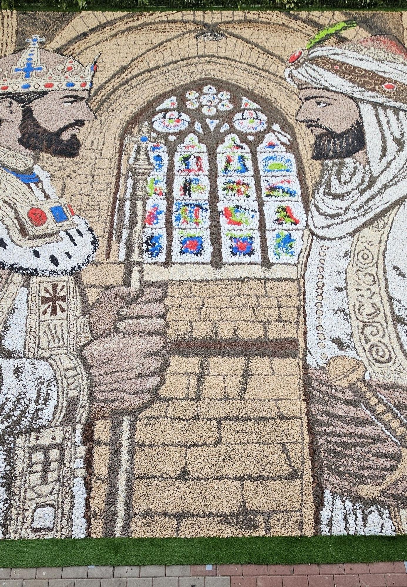 Tavernes de la Valldigna descubre el Tapís de la Paraula que llama al diálogo