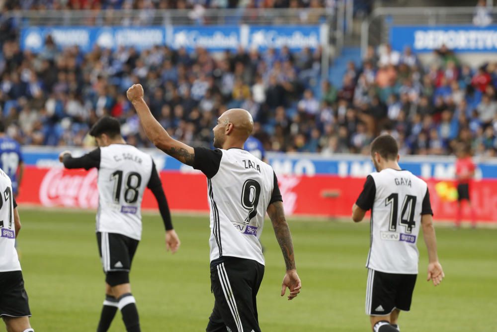 Alavés - Valencia, en imágenes