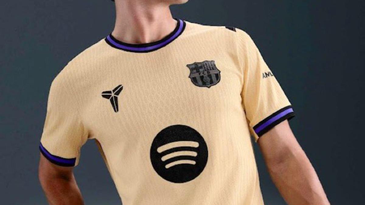 La segunda equipación del Barça