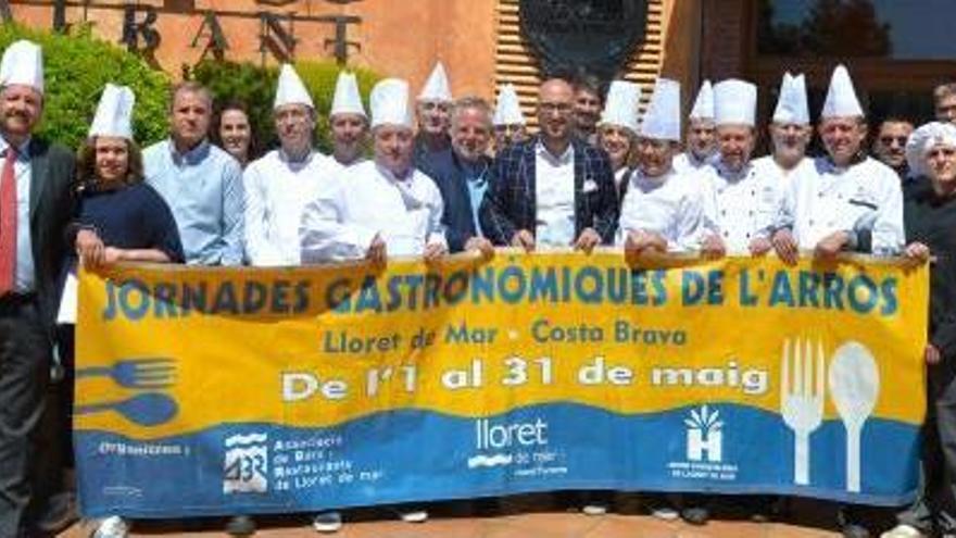 Imatge de la presentació feta ahir a Lloret de Mar.