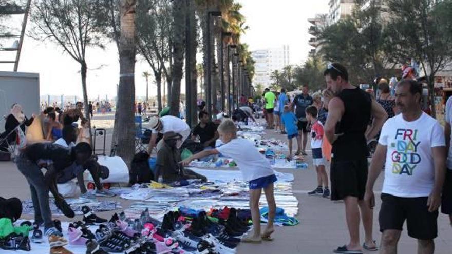 Els manters aquest estiu al passeig de Santa Margarida.