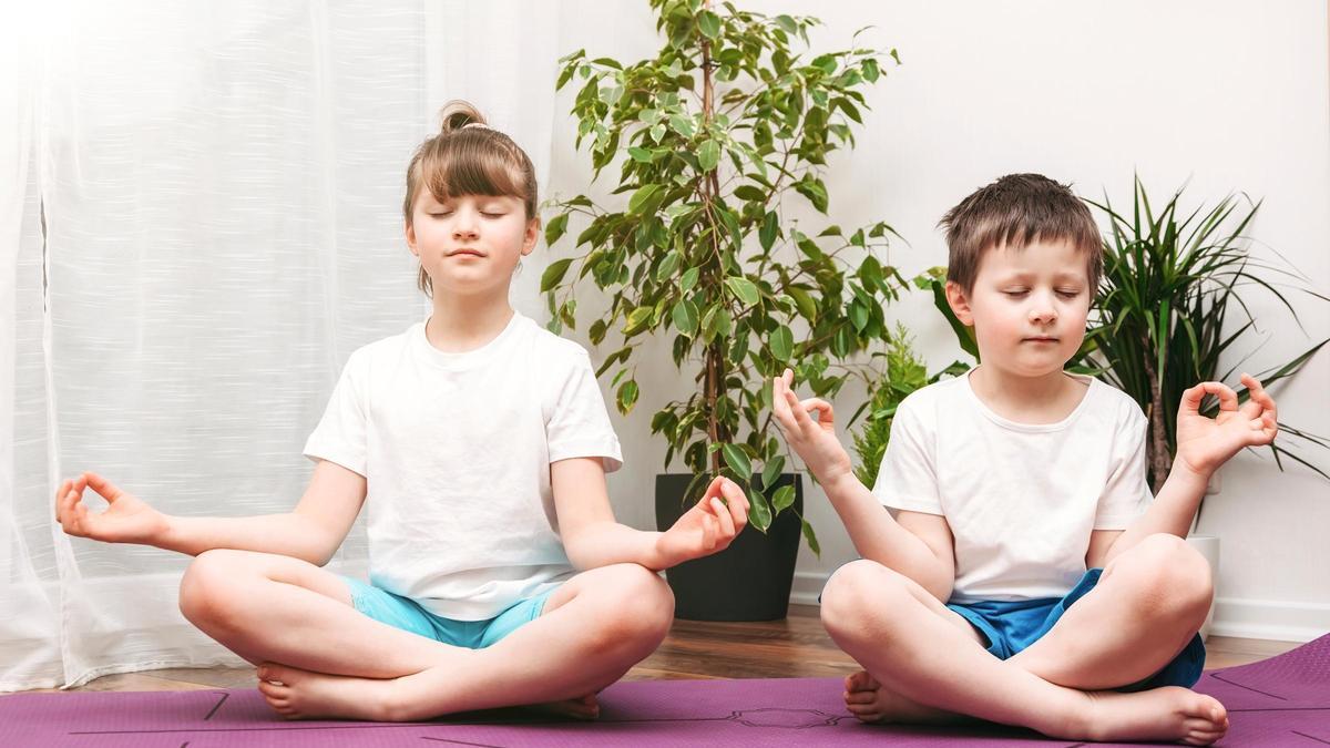 Beneficios del yoga en los niños.