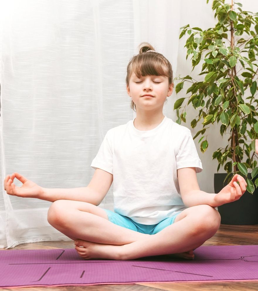 Beneficios del yoga en los niños.