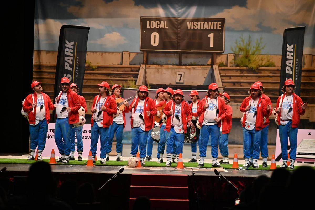 Valentín, entrenador infantil (Los Muraniños) en su pase de semifinal del Comba 2026.