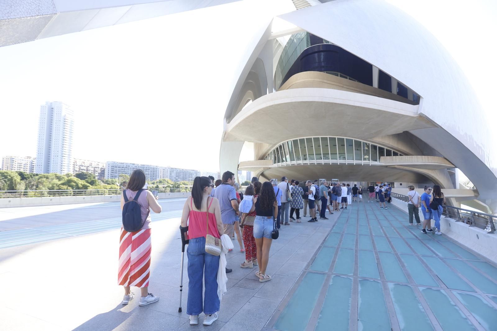 Día de puertas abiertas en el Palau de Les Arts