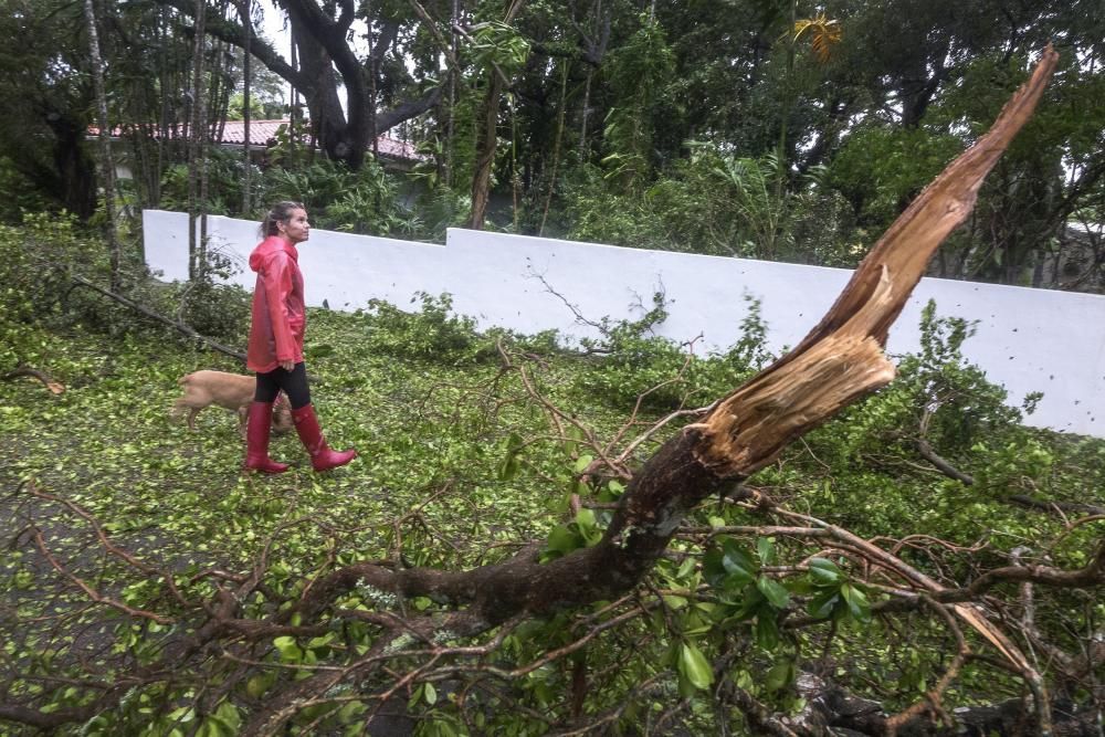 Imatges de la destrucció de l''huracà Irma al seu pas pel Carib i Florida