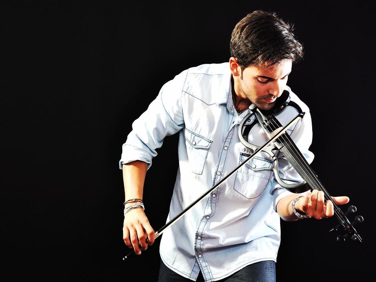 El violinista Lolo Alonso.