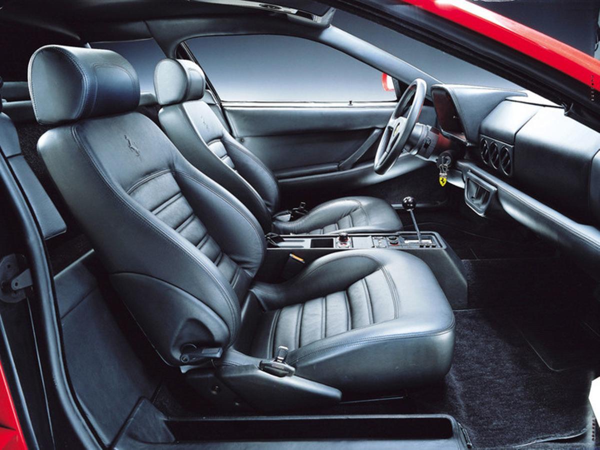 Interior del Ferrari 512 TR