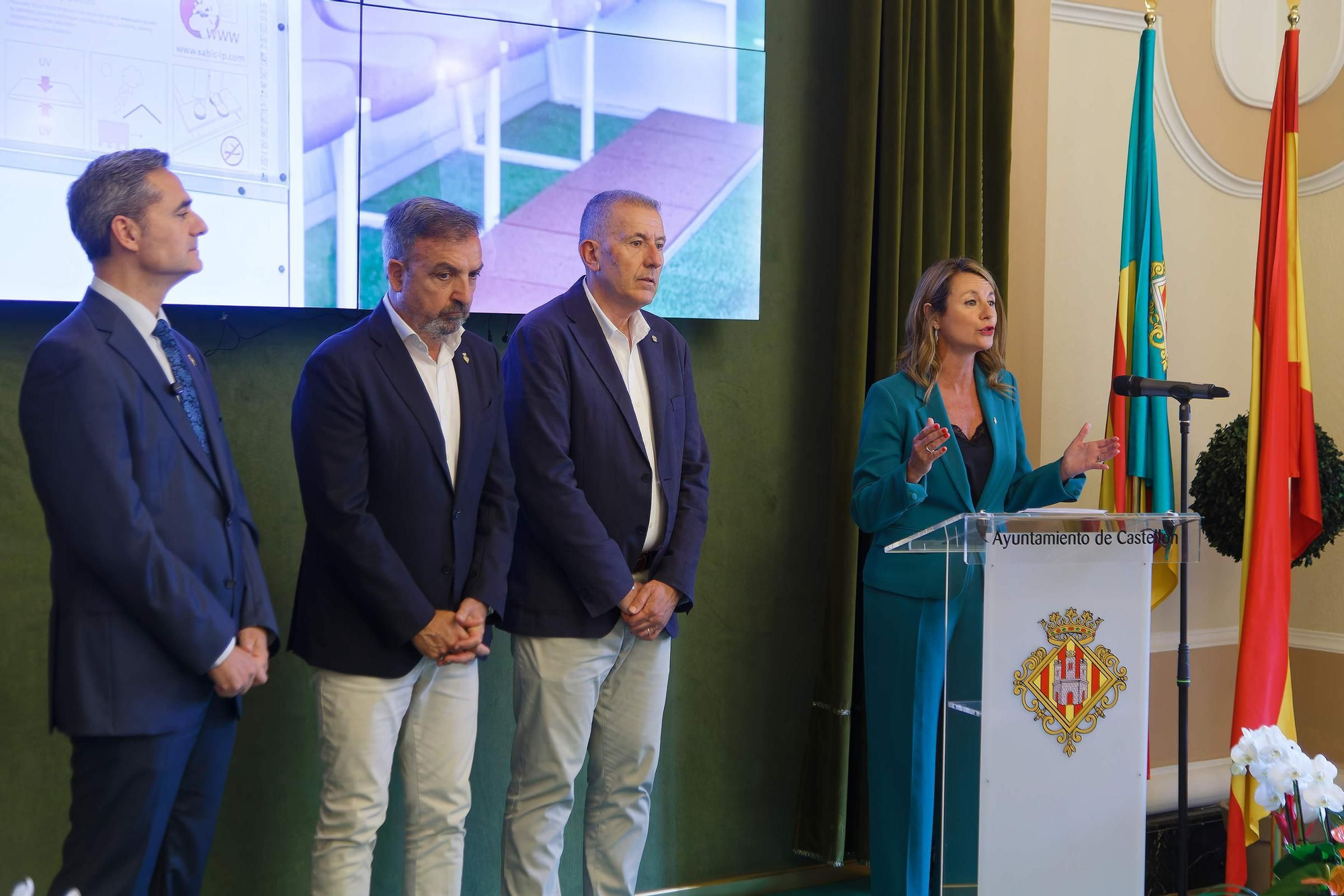 Todas las imagenes del balance de mitad de legislatura del equipo de gobierno de Castelló