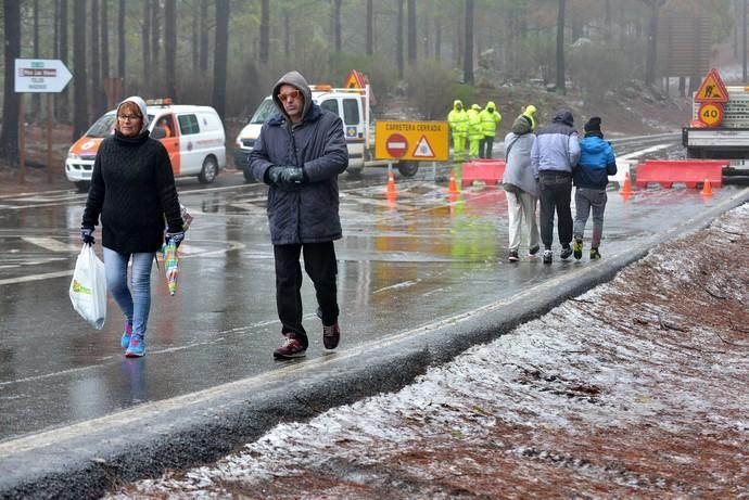 NIEVE CUMBRE GRAN CANARIA