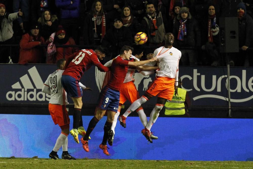 Las imágenes del Osasuna - Valencia