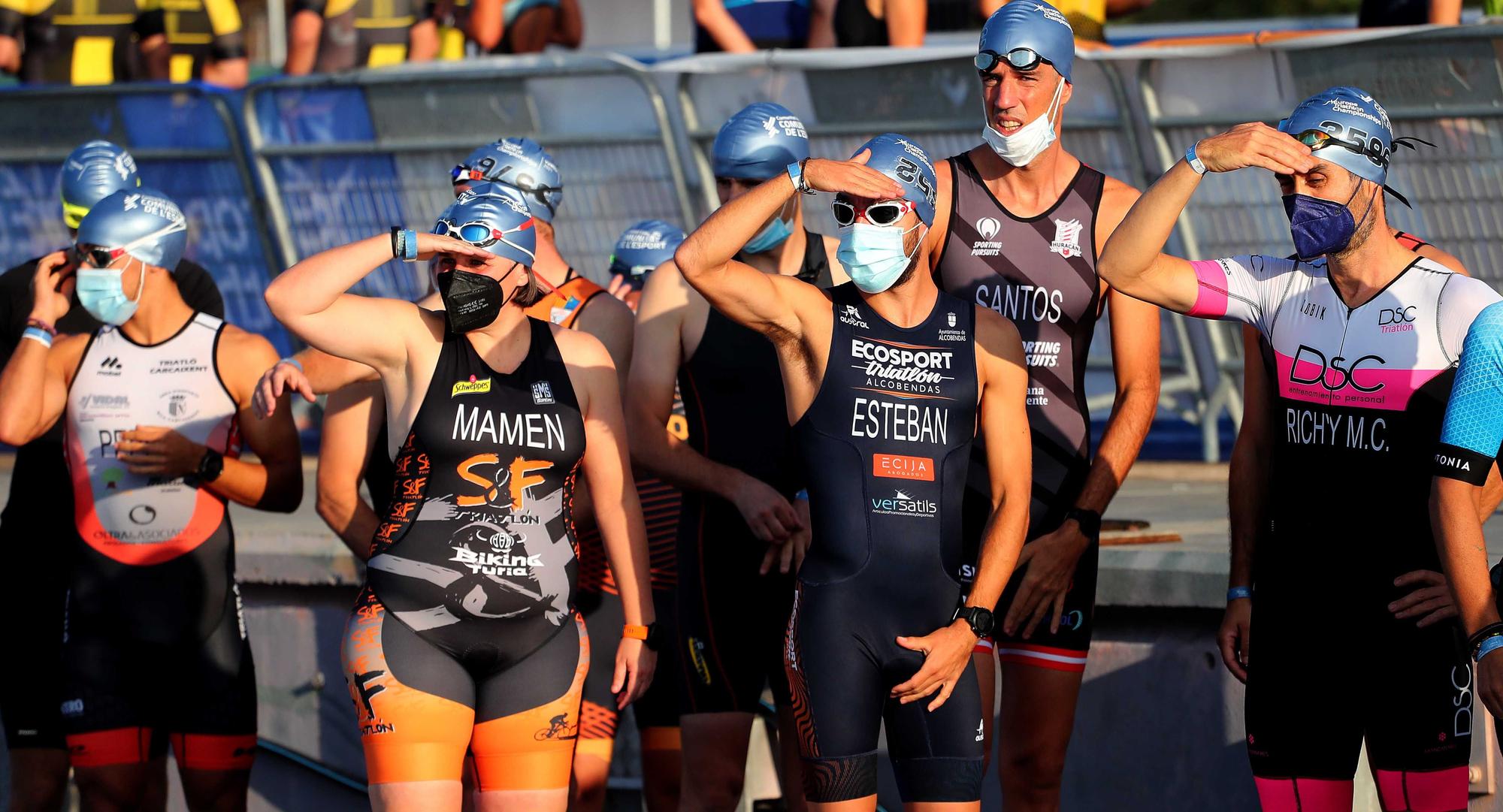 Búscate en las imágenes del Triatlón Olímpico del campeonato de Europa