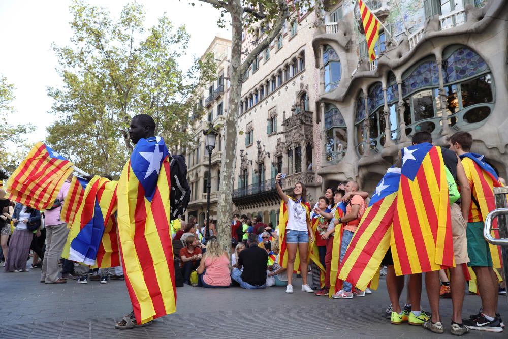 La Diada de l'11 de setembre a Catalunya