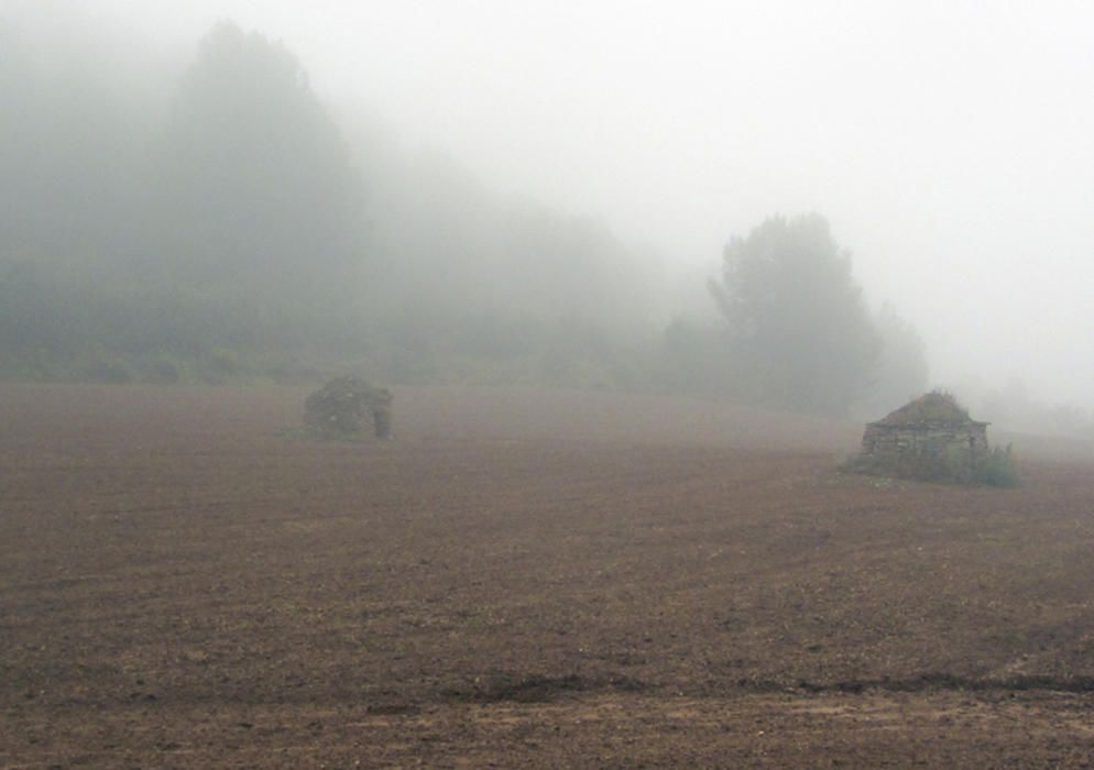 Matí de boira a Sant Fruitós de Bages.