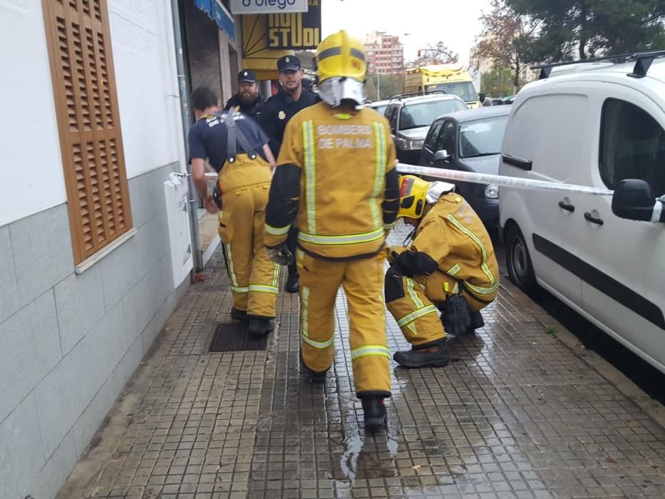 Una mujer sufre graves quemaduras en la explosión de un bar de Palma