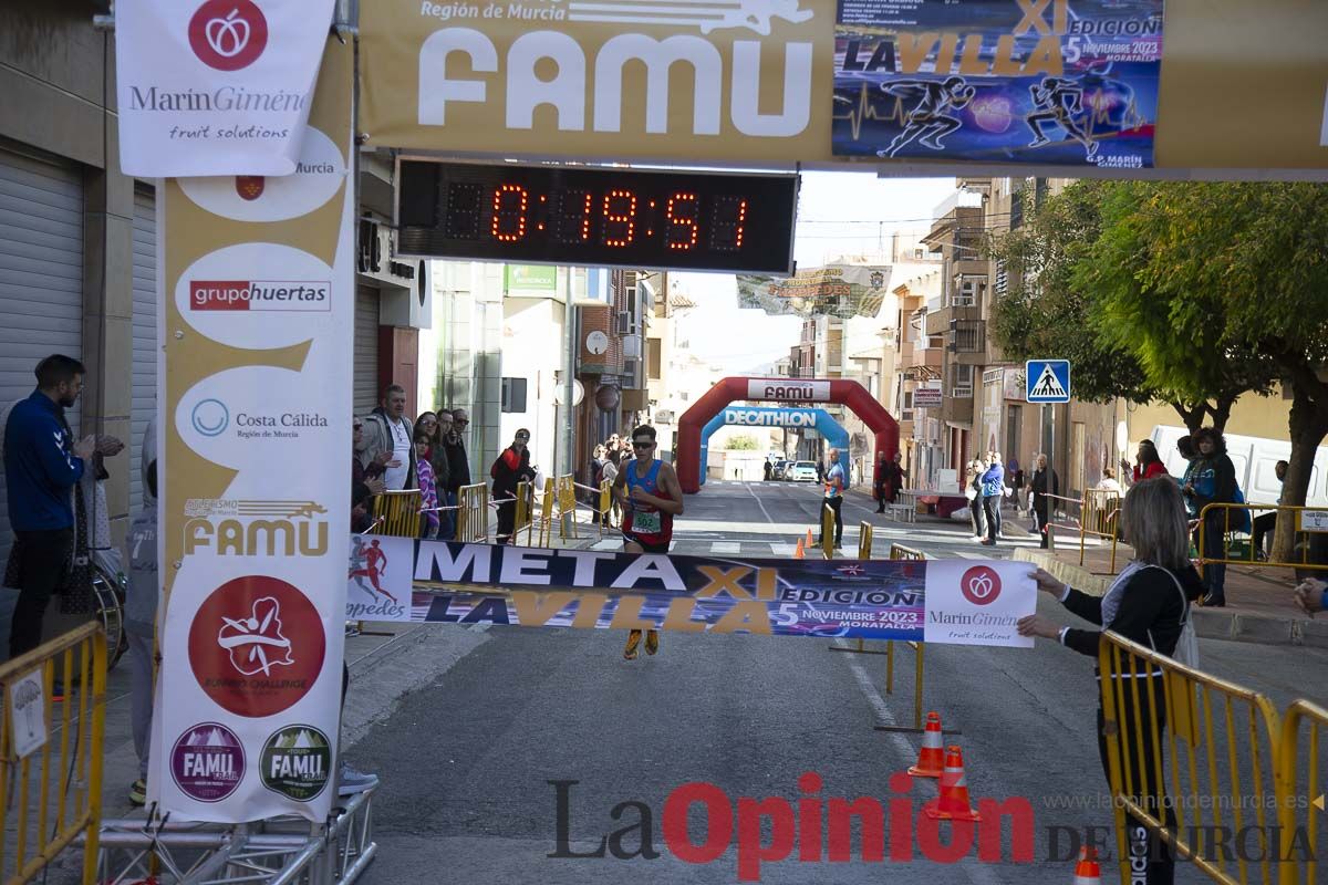 XI edición de la Carrera Urbana y Carrera de la Mujer La Villa de Moratalla, Gran Premio ‘Marín Giménez’