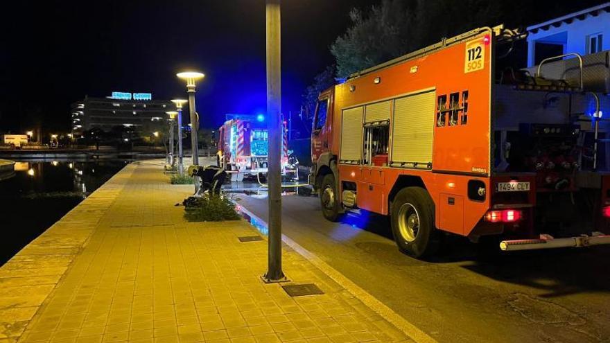 Incendio en un hotel en Alcúdia | POLICÍA LOCAL D’ALCÚDIA