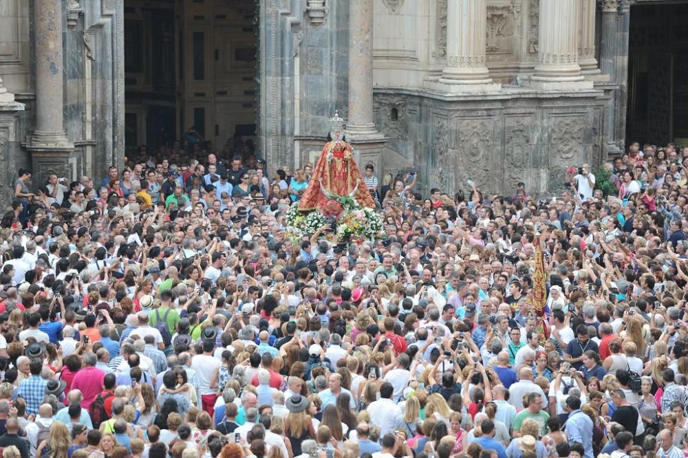 Romería de la Virgen de la Fuensanta: Salida de la