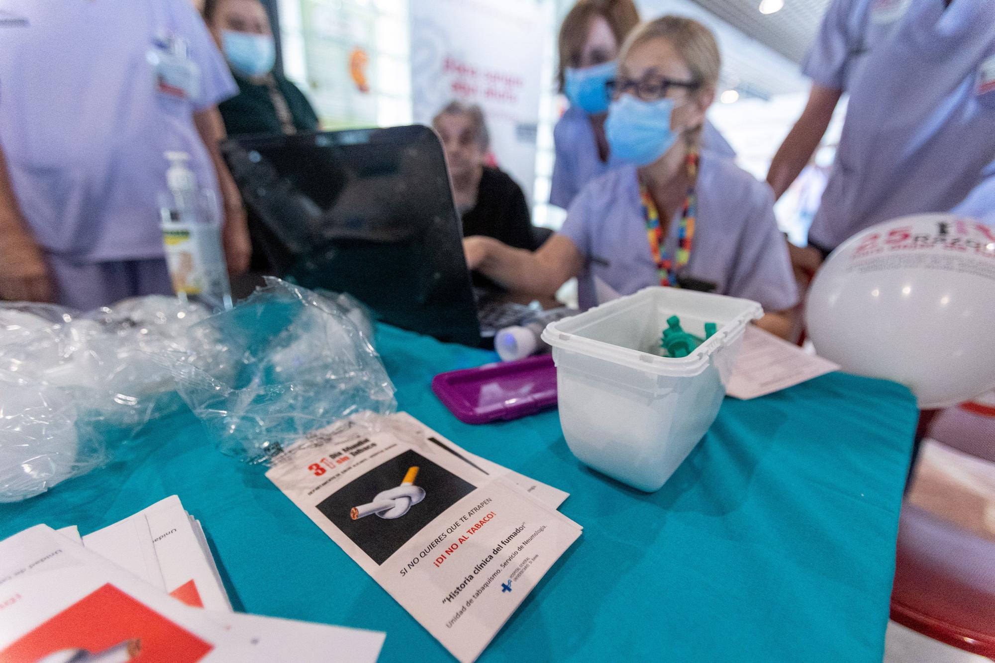 Día Mundial sin Tabaco en Alicante