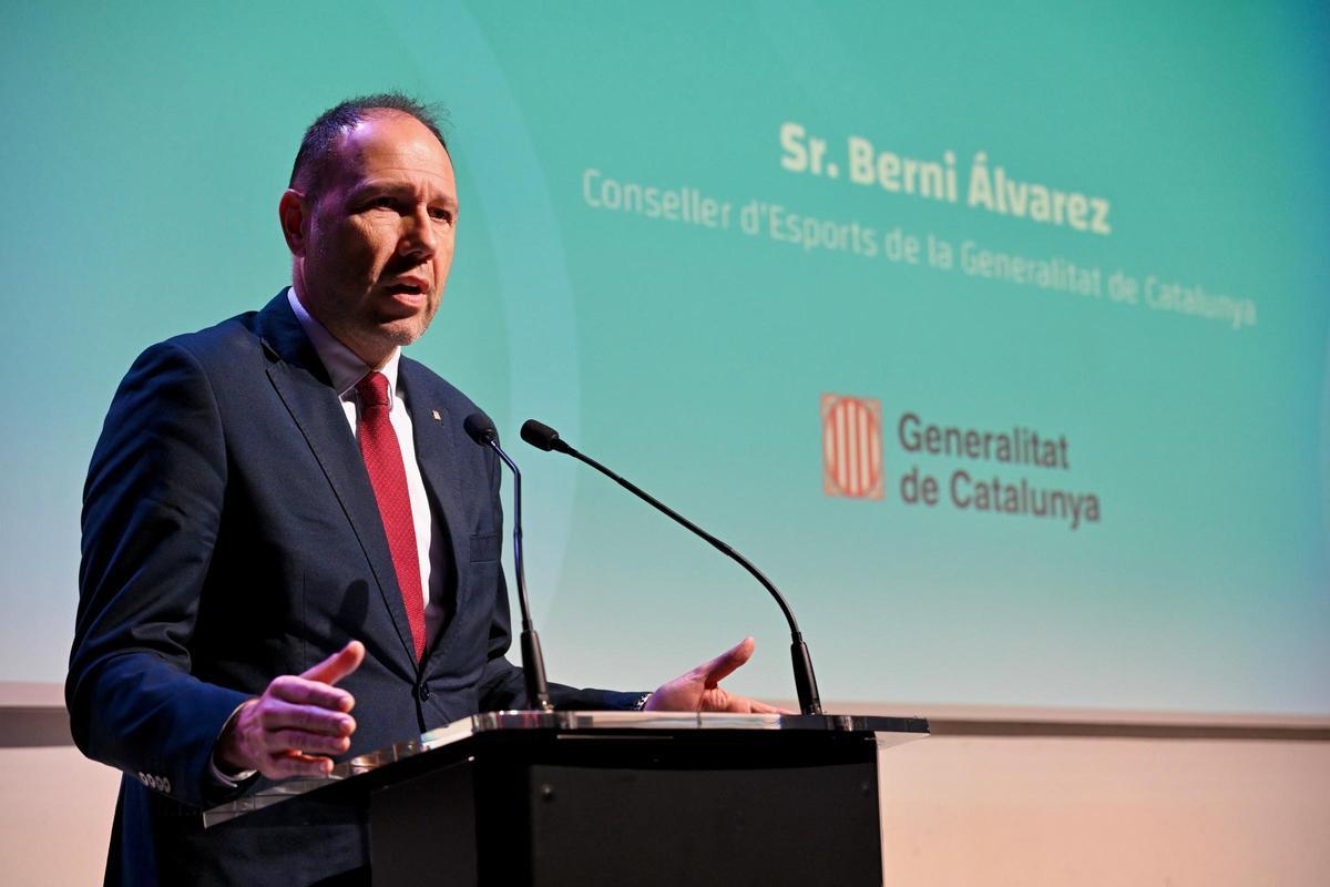 Sr Berni Álvarez, Conseller d'Esports de la Generalitat de Catalunya