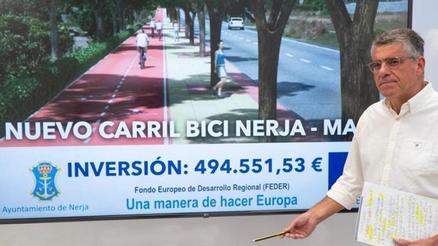 Nerja ampliará la red de carril bici con un tercer tramo hasta Maro