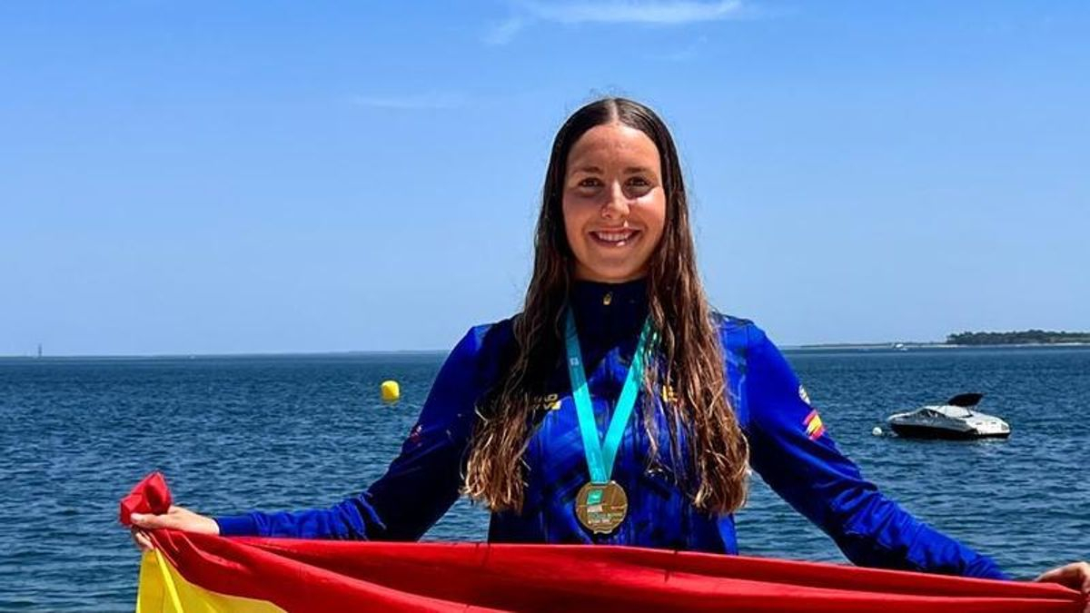 Alba Rubio, en el Campeonato de Europa