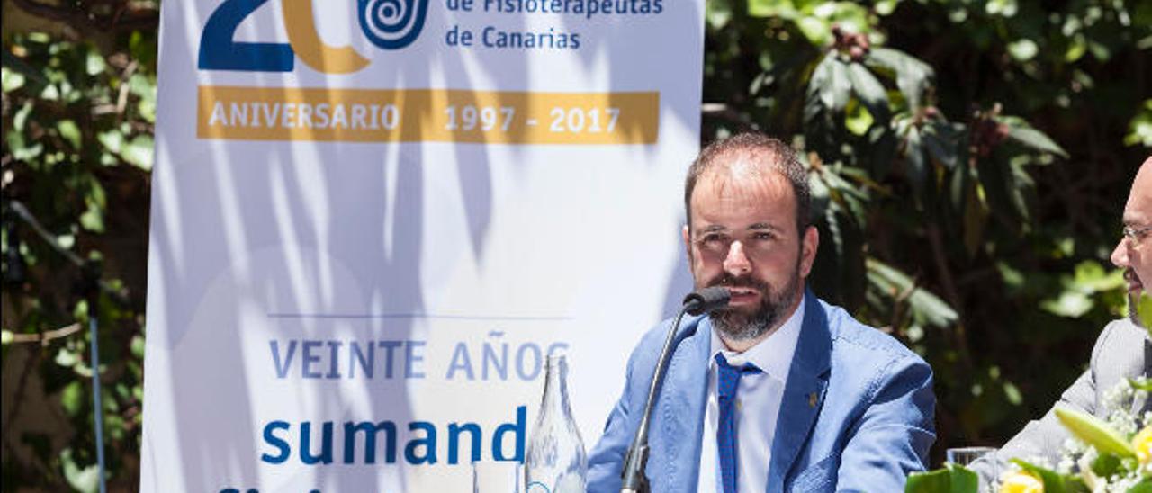 Carlos Martín, a principios de junio en La Laguna.