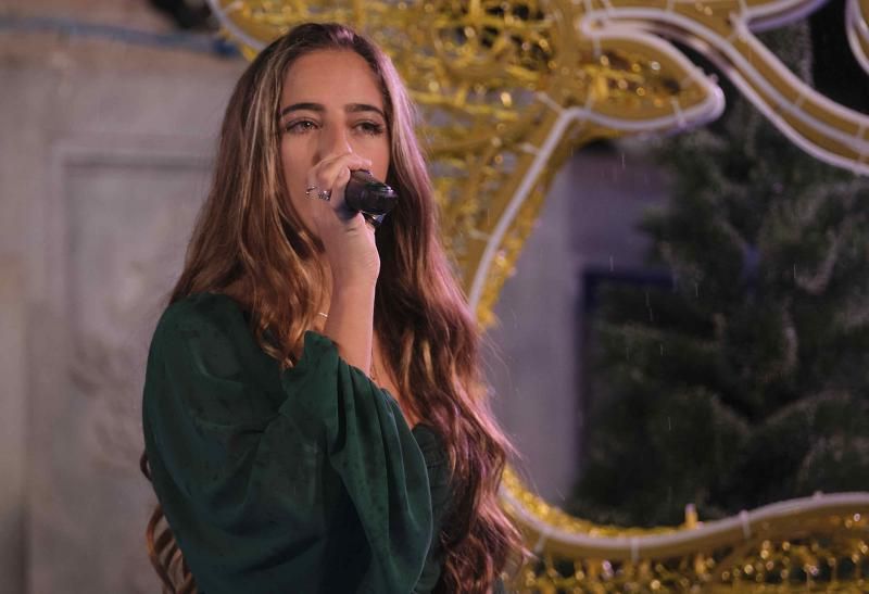 Encendido de la iluminación de Navidad en Santa Cruz de Tenerife