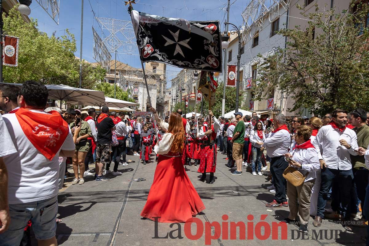 Moros y Cristianos en la mañana del dos de mayo en Caravaca