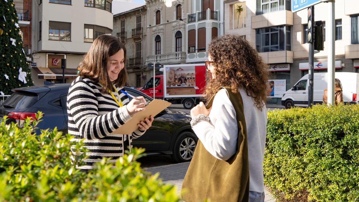 El trabajo de campo consiste en encuestas a conductores de Burriana.