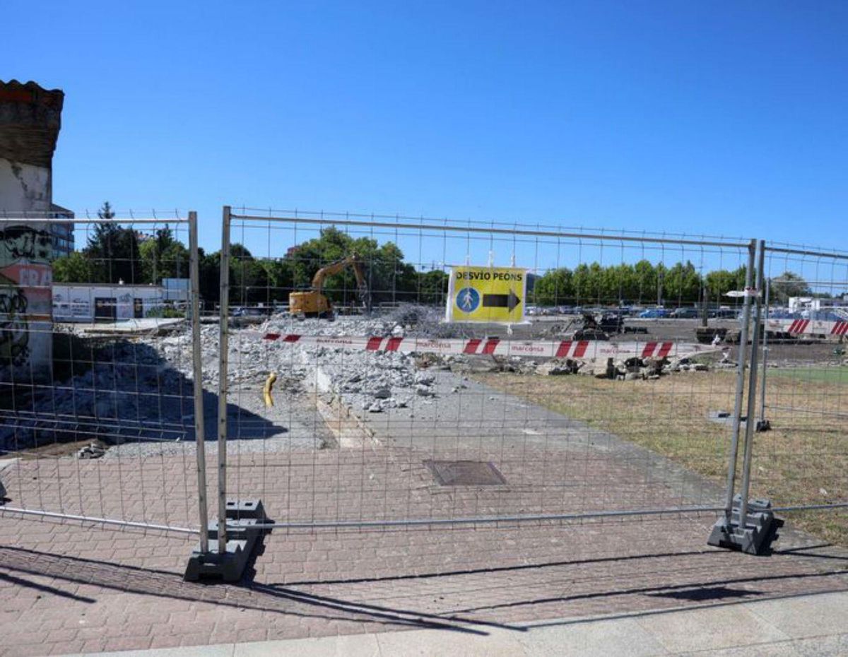 Zona de la antigua pasarela, ya demolida. | N.P.