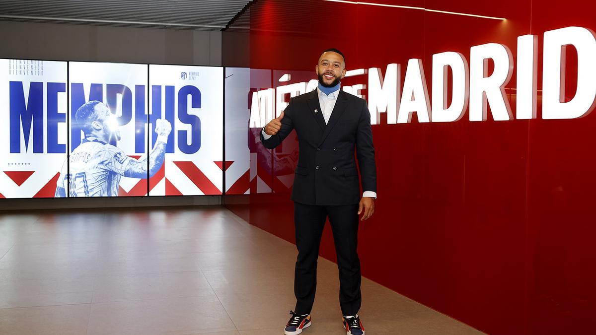 Fichajes | Memphis Depay, nuevo jugador del Atlético de Madrid