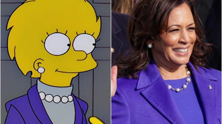 Otra predicción de Los Simpsons: Kamala Harris y la presidenta Lisa -  Levante-EMV