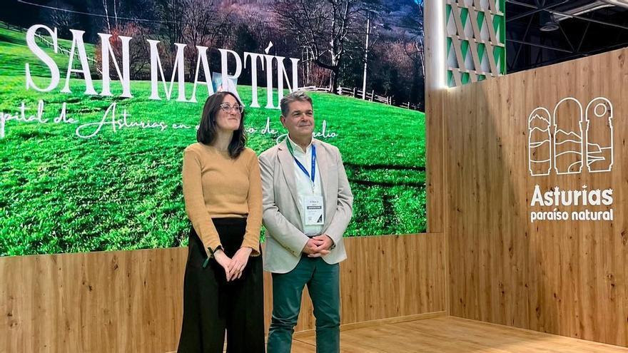 San Martín presenta en Fitur su potencial turístico de la mano del Rey Aurelio
