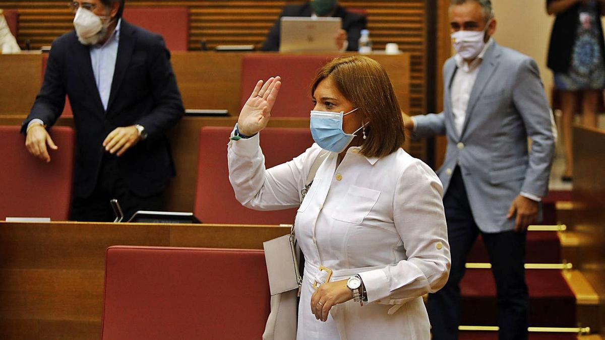 La expresidenta de los populares valencianos, Isabel Bonig, en una foto de archivo