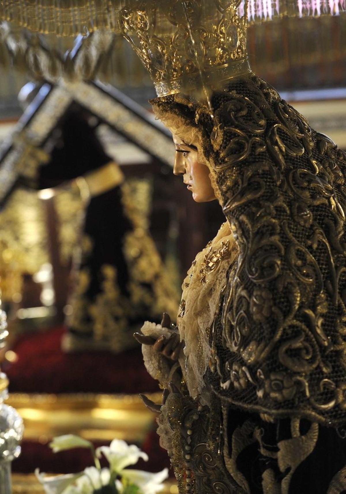 La Virgen de la Esperanza de Málaga.
