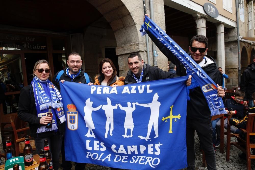 El oviedismo tiñe Lugo de azul